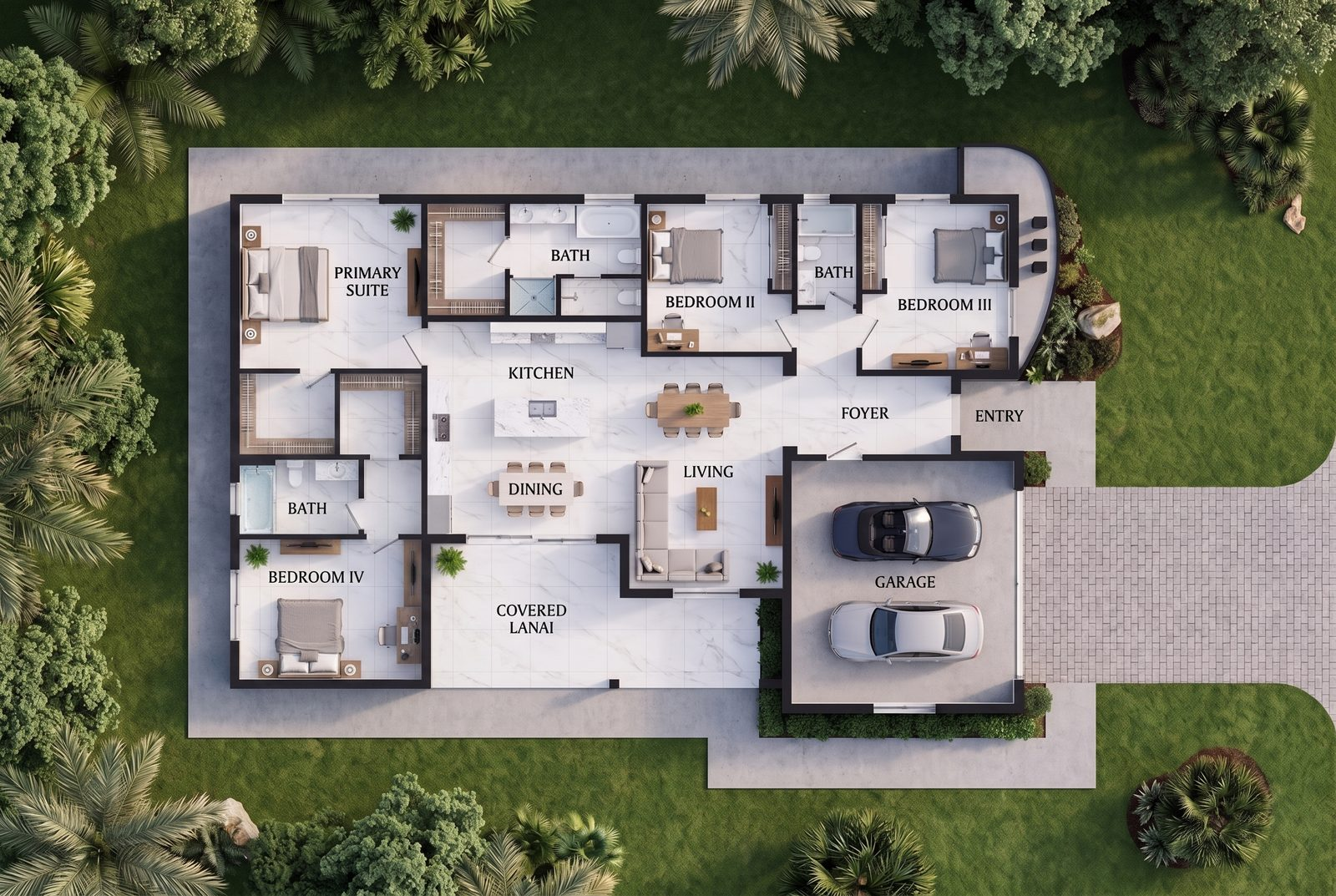 Gaia model floor plan
